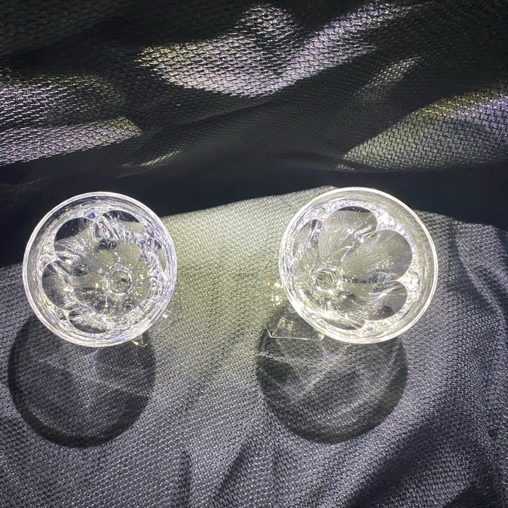 Vintage Crystal wine glasses - Picture 4 of 9